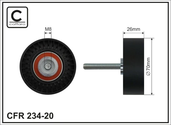 Compre Rolo parasita da correia de transmissão Ford S-Max 