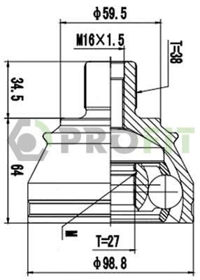 Compre Junta homocinética externa dianteira Audi A6 