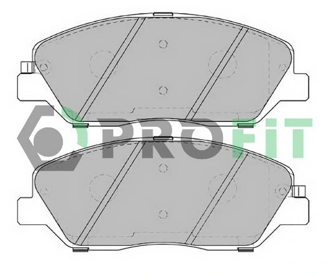 Sapatas do freio dianteiras de disco Hyundai/Kia SP1194 preço, a partir de 20,90 USD