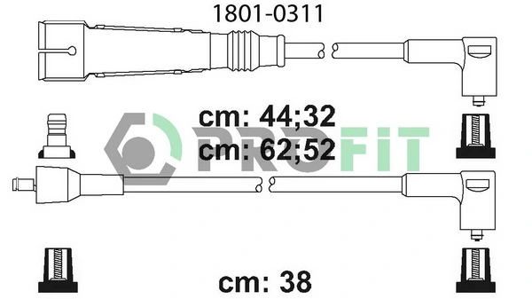 Fios de alta voltagem, kit VAG 803998031 preço, a partir de 48,43 USD