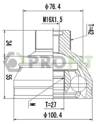 Compre Junta homocinética externa dianteira Audi A4 