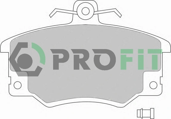 Sapatas do freio dianteiras de disco Fiat Punto 1 176