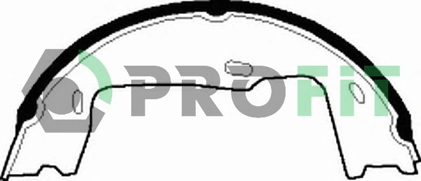  Sapatas do freio de estacionamento Opel Astra F sedan (56, 57) (1991 - 1998) F