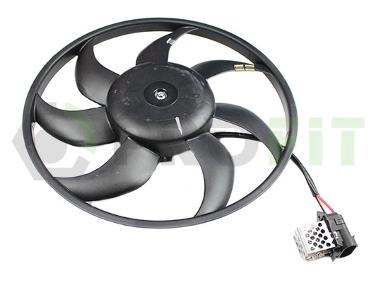 Ventilador elétrico de esfriamento montado (motor + roda de aletas) Peugeot/Citroen 13205947