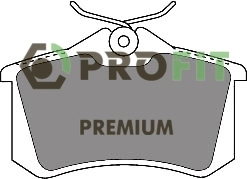 Sapatas do freio traseiras de disco Peugeot/Citroen 1647873680