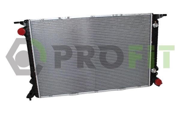 Radiador de esfriamento de motor Polcar 1337082