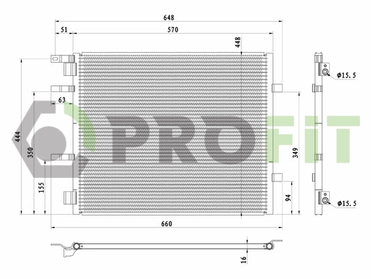 Radiador de aparelho de ar condicionado Nissan/Infiniti 93862282 preço, a partir de 102,74 USD