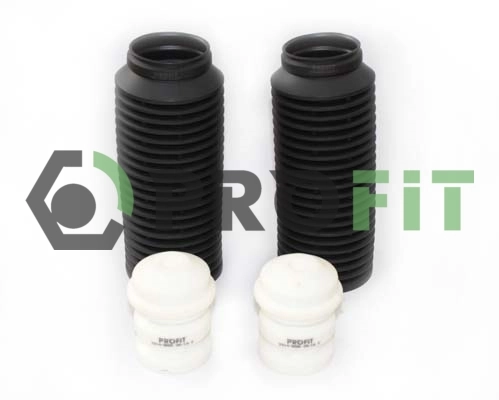 Pára-choque (grade de proteção) de amortecedor traseiro + bota de proteção para Volkswagen Jetta I 16