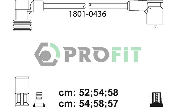  Fios de alta voltagem, kit Volkswagen Passat B5 carrinha (3B6) (2000 - 2005) B5