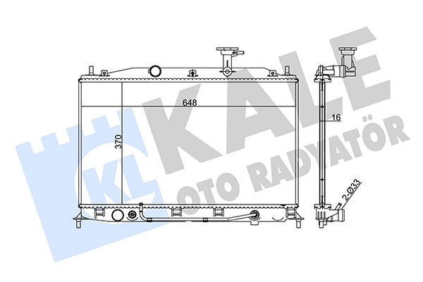 Radiador de esfriamento de motor Hyundai/Kia 253101E051 preço, a partir de 116,97 USD