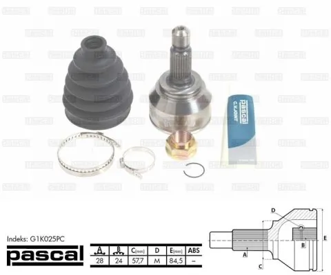 Junta homocinética externa dianteira Rover 75 preço, a partir de 40,06 USD
