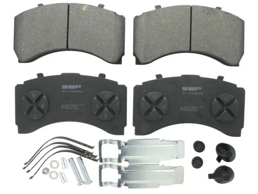 Compre 0064201520 Mercedes Sapatas do freio traseiras de disco