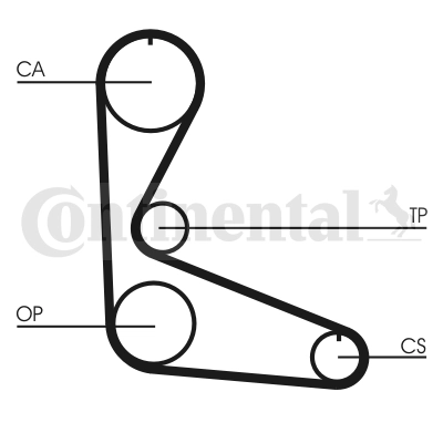 Compre 4324568 Fiat/Alfa/Lancia Correia do mecanismo de distribuição de gás