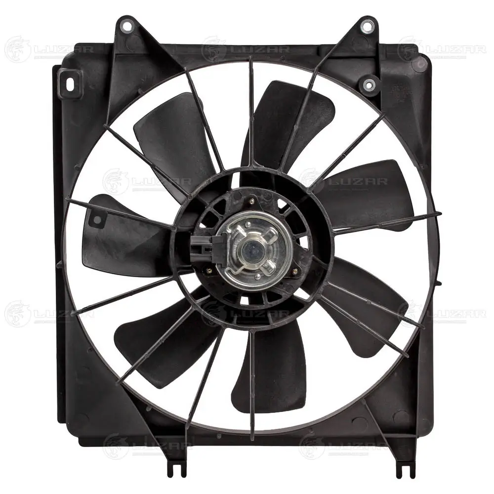 LFK2479 Luzar Difusor do radiador de esfriamento, montado com motor e roda de aletas