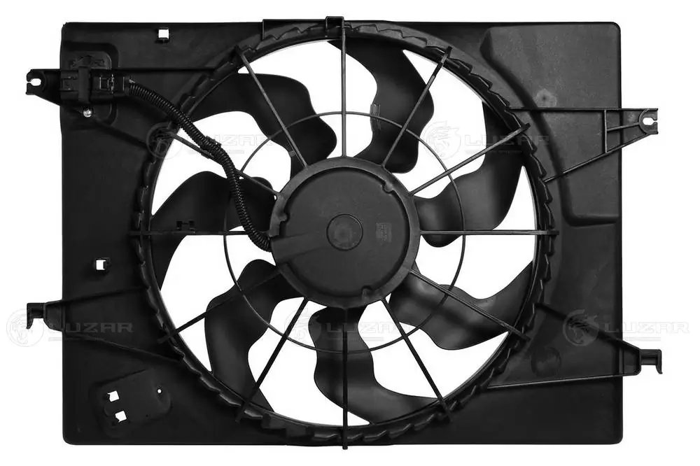 Difusor do radiador de esfriamento, montado com motor e roda de aletas Luzar LFK0885 preço, a partir de 125,60 USD