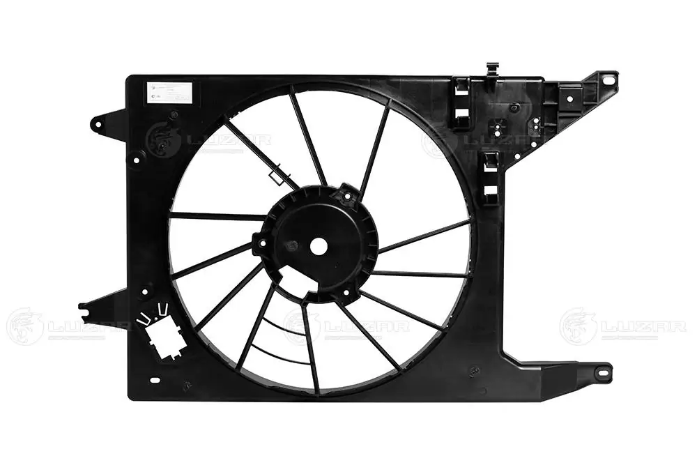 Compre 8200765566 VAG Difusor do radiador de esfriamento, montado com motor e roda de aletas