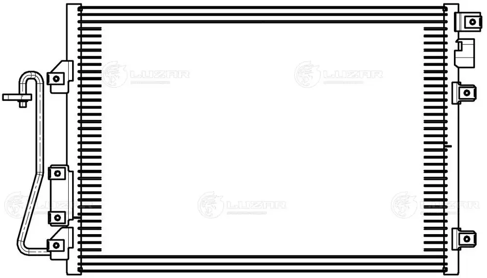 Radiador de aparelho de ar condicionado Luzar LRAC0926 preço, a partir de 42,56 USD