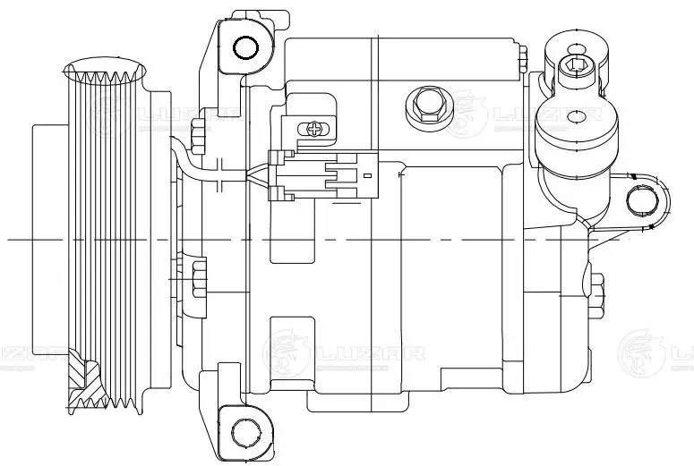Compre 2508KS4 Polcar Compressor de aparelho de ar condicionado
