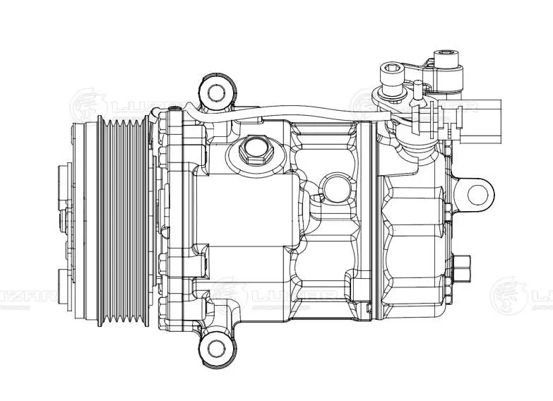 Compre Compressor de aparelho de ar condicionado Volkswagen Polo 
