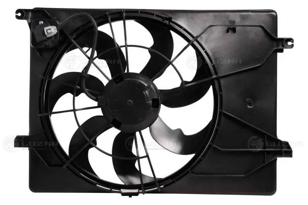 Ventilador elétrico de esfriamento montado (motor + roda de aletas) para KIA Sorento III C5, UM