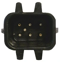 90543917 Peugeot/Citroen Mecanismo de acionamento de vidro da porta dianteira esquerda