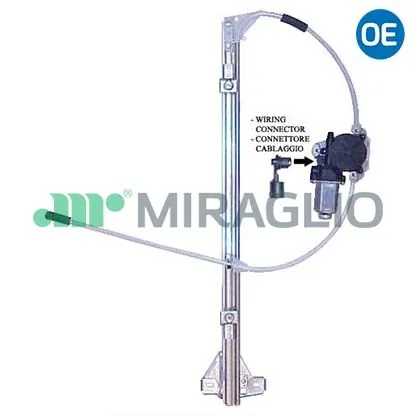 301005 Miraglio Mecanismo de acionamento de vidro da porta dianteira direita