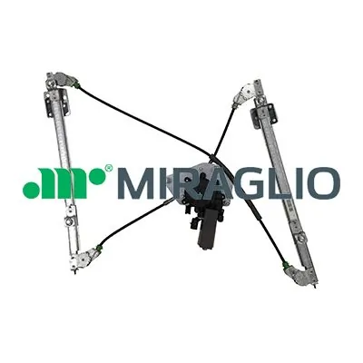 Mecanismo de acionamento de vidro da porta dianteira direita para Skoda Felicia II 6U1