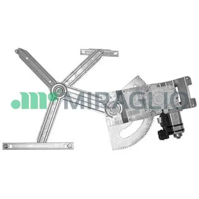 Mecanismo de acionamento de vidro da porta dianteira esquerda para Opel Zafira A F75