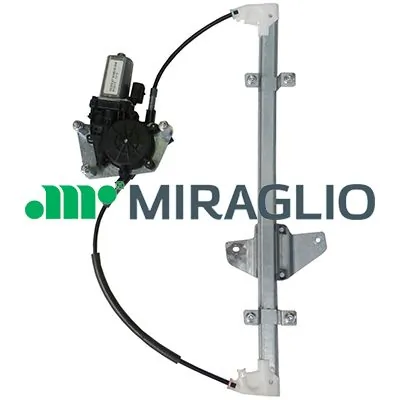 302013 Miraglio Mecanismo de acionamento de vidro da porta dianteira esquerda