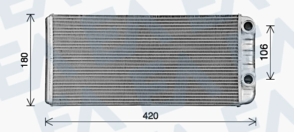 Compre 82348993 Volvo Radiador de forno (de aquecedor)