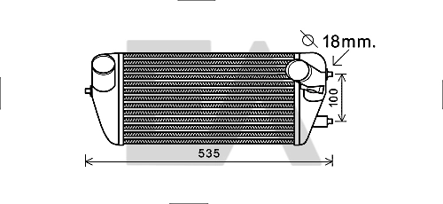 Compre Radiador de intercooler KIA Carnival 3