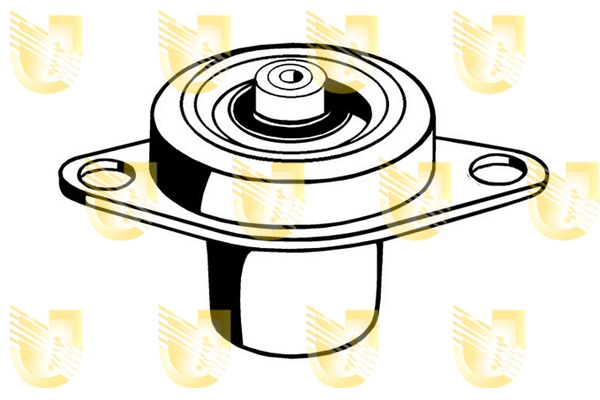 Coxim (suporte) traseiro de motor Fiat Uno  146A