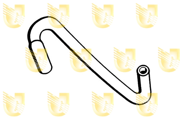  Mangueira (cano derivado) do sistema de esfriamento Renault Clio I сaixa (S57) (1991 - 1998) I