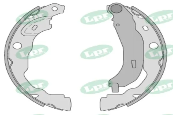 Compre 440603457R Renault (RVI) Sapatas do freio traseiras de tambor