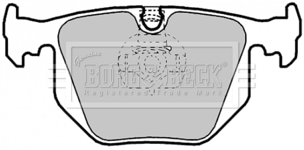 Sapatas do freio traseiras de disco para Skoda Fabia I 6Y2