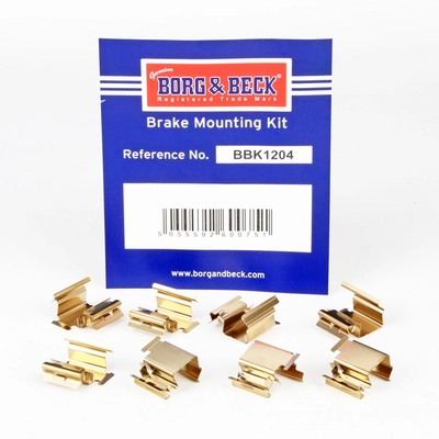  Kit de molas de fixação de sapatas de disco dianteiras Fiat Stilo hatchback (192) (2001 - 2006) 