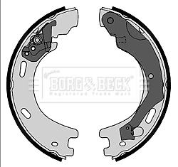 Sapatas do freio de estacionamento para Land Rover Discovery III LR3