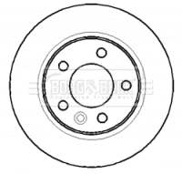  Disco do freio traseiro Volkswagen Multivan T5 monovolume (7HM, 7HN, 7HF, 7EF, 7EM, 7EN) (2003 - 2016) T5