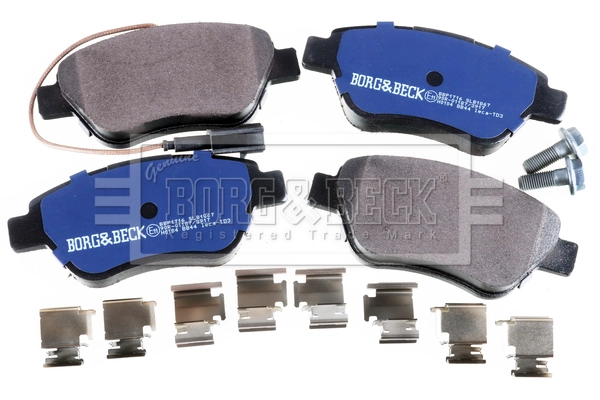 Sapatas do freio dianteiras de disco Fiat Stilo  192