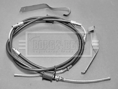 304004 Beca Cables Cabo traseiro direito/esquerdo do freio de estacionamento