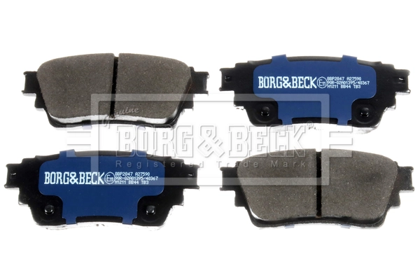  Sapatas do freio traseiras de disco Mitsubishi Eclipse CROSS SUV (GK, GL) (2017 - 2026) CROSS