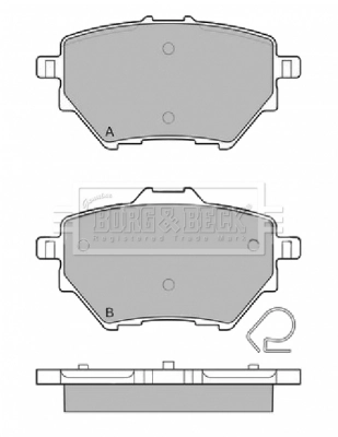 Sapatas do freio traseiras de disco Peugeot/Citroen 1636413980 preço, a partir de 24,31 USD