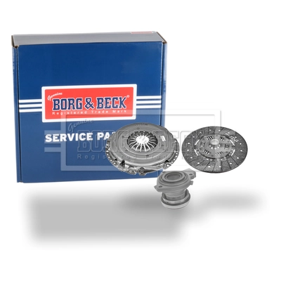 HKT1539 Borg&beck Kit de embraiagem (3 peças)