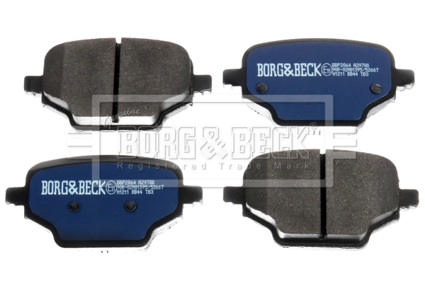 1647887380 Peugeot/Citroen Sapatas do freio traseiras de disco