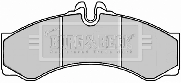44202420 Freightliner Sapatas do freio dianteiras de disco