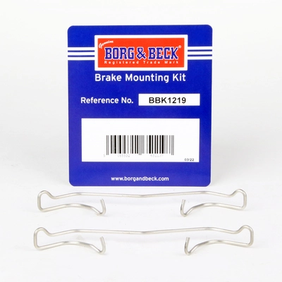  Kit de molas de fixação de sapatas de disco dianteiras Seat Ibiza IV hatchback (6J5, 6P1) (2008 - 2017) IV