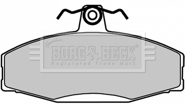 Sapatas do freio dianteiras de disco Volkswagen Caddy II 9U7