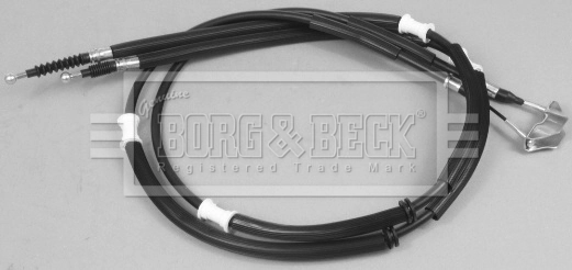 Cabo traseiro direito/esquerdo do freio de estacionamento 2001223 Beca Cables