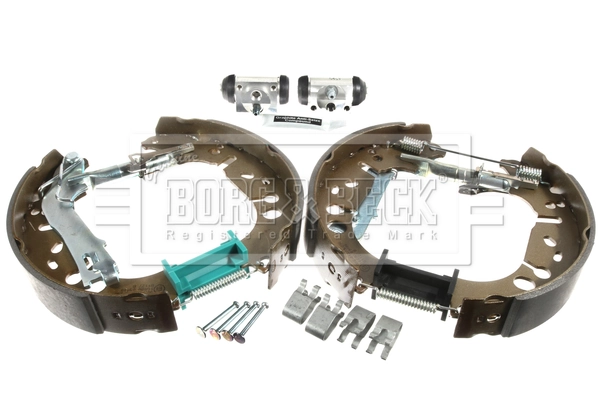 Sapatas do freio traseiras de tambor Borg&beck BBS1089K preço, a partir de 31,68 USD