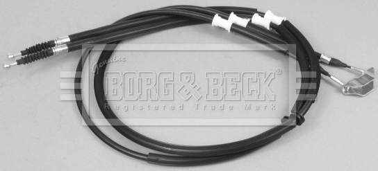 Cabo traseiro direito/esquerdo do freio de estacionamento 2001593 Beca Cables
